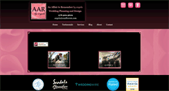 Desktop Screenshot of anaffairtorememberbyangela.com